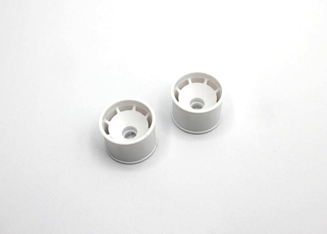 Reflex Racing RX600R-15W white speed dish RC car wheel with 11mm diameter and -1.5 offset, designed for RC racing vehicles.