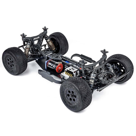 Tekno SCT410SL 1/10th scale 4x4 lightweight short course RC car shown from front-right elevated angle.