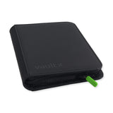 Black Vault X 4-pocket zip binder with signature black finish, featuring multiple compartments for organizing documents and supplies.