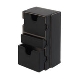 Vault X Exo-Tec Game Box 200+ in signature black, designed for storing gaming cartridges and accessories.