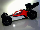 Small image of a Phat Bodies Turbo Buggy RC body for 190mm wheelbase, showcasing its sleek design and aerodynamic features.