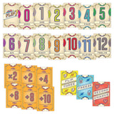 Flip 7 card game by The Op Games featuring colorful cards and game components on a white background.