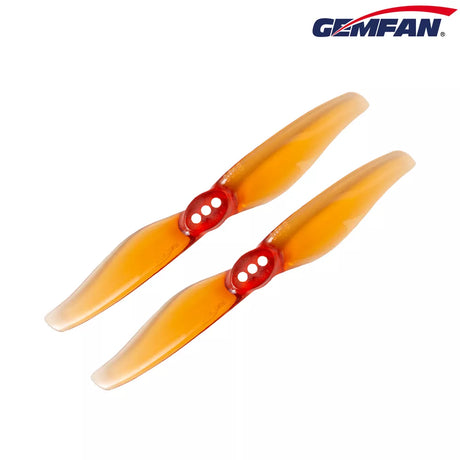 Set of four pairs of Gemfan 3018 Hurricane drone propellers with 1.5mm shafts, lightweight and durable for quadcopters.