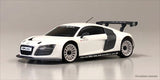 Kyosho MDH100W multi offset wheel set in white for AWD vehicles, featuring 14pcs of detailed model car wheels.