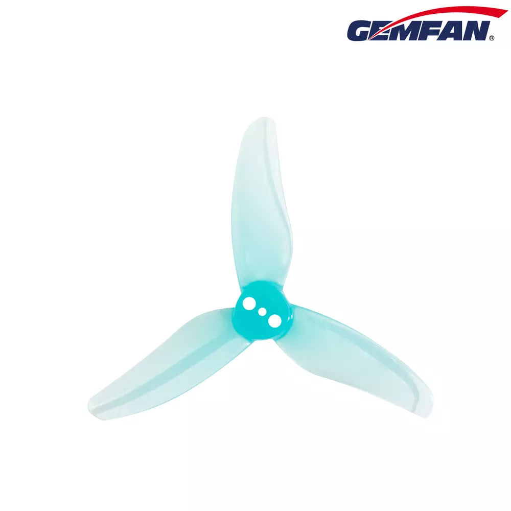 Gemfan 2512 Hurricane drone propellers, 4 pairs, 1.5mm shaft, lightweight and durable quadcopter propellers, shown in the image.