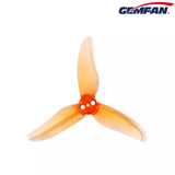 Set of four pairs of Gemfan 2512 Hurricane drone propellers with 1.5mm shaft for quadcopters and drone models.