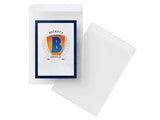 Beckett Shield large semi-rigid card sleeves for protecting trading cards, shown in a 50-count package.