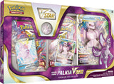 Pokemon Dialga and Palkia VSTAR Premium Collection cards featuring Origin Forme Palkia in a colorful display.