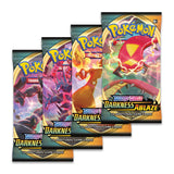 Pokémon Darkness Ablaze Booster Box for Pokémon TCG featuring colorful packaging and artwork from the Pokémon trading card game