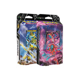 Pokemon V Battle Deck featuring Zeraora and Deoxys from the Pokémon TCG, with vivid card artwork and vibrant colors.