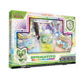 Pokemon Paldea Collection featuring collectible figures and accessories from the popular Pokemon series.