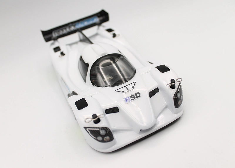 Reflex Racing RAD001 LMP3 1/28 scale RC car lexan body, lightweight clear racing shell for RC model car.
