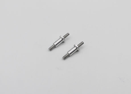 Reflex Racing RX28-016 7075 T6 machined aluminum RC car front axles, lightweight and durable for high-performance remote control cars.