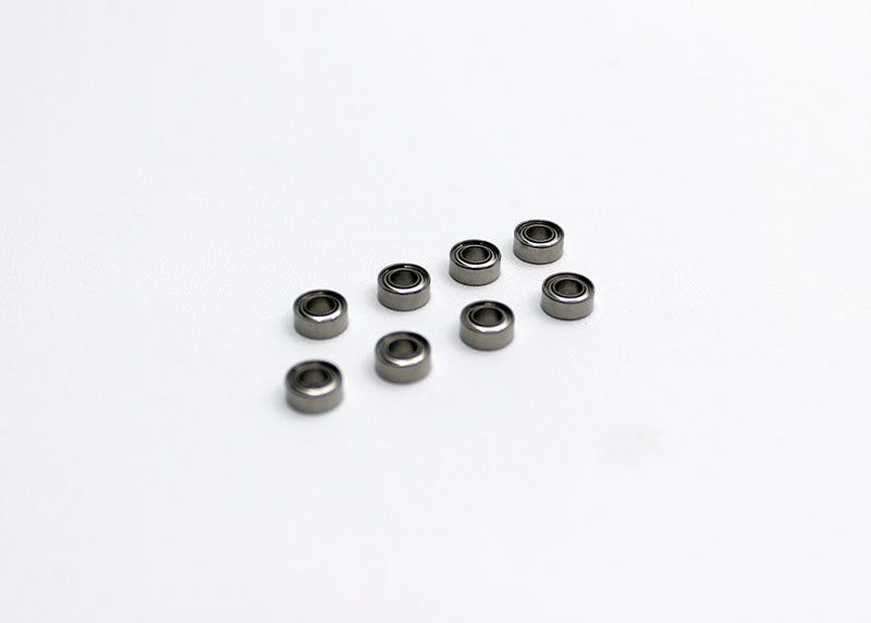 Reflex Racing RX520 ceramic bearing set for RC cars, featuring three 6x2.5mm bearings on a white background.
