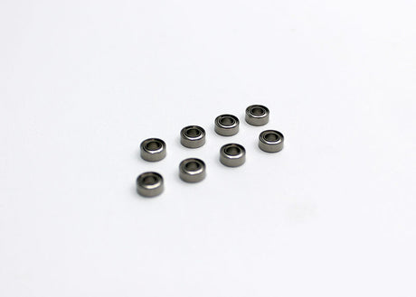 Reflex Racing RX520 ceramic bearing set for RC cars, featuring three 6x2.5mm bearings on a white background.