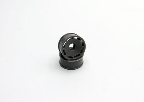Reflex Racing RX600F0G gray speed dish front wheel for RC cars, featuring a 0 offset design and detailed wheel spokes.