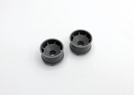 Reflex Racing RX600R3G gray speed dish rear wheel with +3 offset for RC car, lightweight and durable RC car parts.