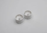 Reflex Racing RX600R3W white speed dish rear wheel with +3 offset for RC car, featuring a sleek design and durable construction.