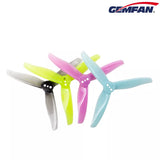 Pair of Gemfan 3016 Hurricane drone propellers with 1.5mm shaft, shown in black, designed for lightweight, high-performance quadcopters.