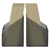 Black Ultimate Guard Boulder 60+ deck case for card storage, featuring a sturdy design and secure clasp for collectible cards.