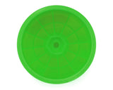 Green DE Racing Speedline ST wheels for 1/10 RC trucks, showcasing durable RC car wheels with a sleek design.