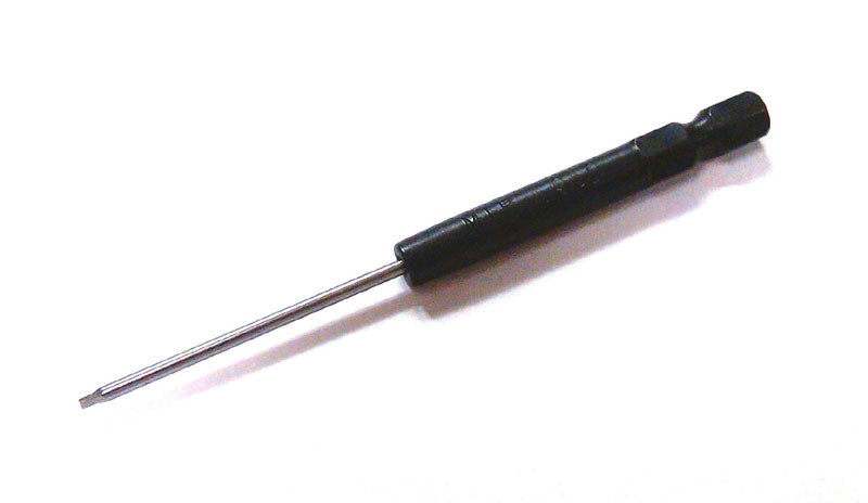 MIP 1.3 mm Hex Driver Speed Tip tool with metal handle and precision hex tip for RC car maintenance and repairs.