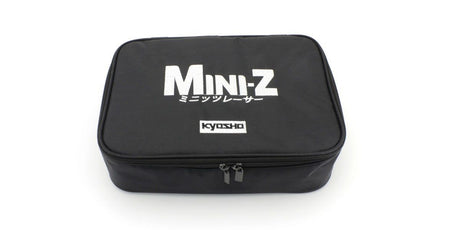 Kyosho Mini-Z Bag RC car parts storage bag with compartments, designed for Mini-Z model enthusiasts.