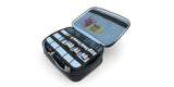 Kyosho Mini-Z Bag for RC car parts, featuring compartments and carrying handle, designed for Mini-Z RC car enthusiasts.