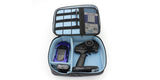 Kyosho Mini-Z Bag MZW121 for RC car parts, featuring a compact bag with compartments and tools for Mini-Z RC car maintenance.