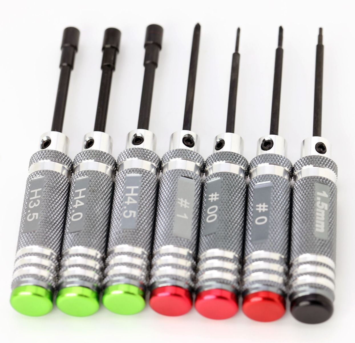 Powerhobby Kyosho Mini-Z magnetized tool driver set for RC car maintenance, featuring precision screwdrivers and magnetic tips.