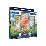 Pokemon GO Pin Collection featuring collectible Pokemon cards and pins from the popular Pokemon brand, displayed on a clean background.