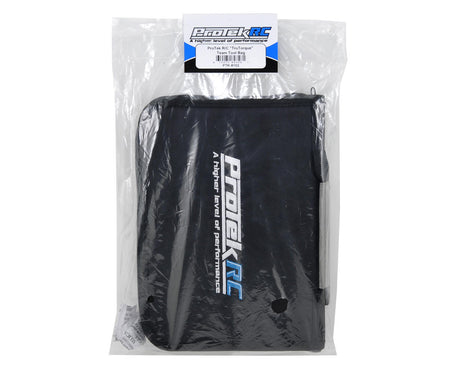 ProTek RC TruTorque Team Tool Bag showing multiple compartments and tools for RC hobbyists.