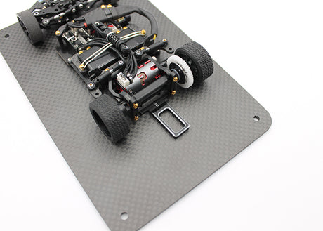 Reflex Racing RX28A-02 fine adjustment ride height gauge for RC cars, showing precise measurement scale and durable construction.